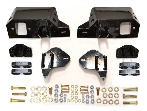 CST Suspension - CSS-C5-7 | CST Suspension Front 2.0 Dual Shock Bracket System (2011-2019 Silverado, Sierra 2500 HD, 3500 HD 2WD/4WD)