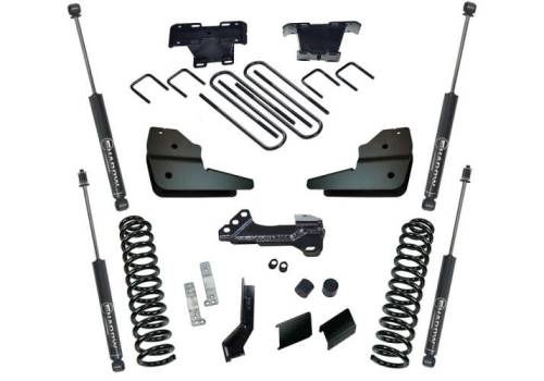 SuperLift - K1028 | Superlift 4 inch Suspension Lift Kit with Shadow Shocks (2023 F250, F350 4WD | Diesel)