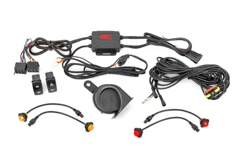 Rough Country - 99210 | Rough Country UTV Turn Signal Kit With Horn | Universal