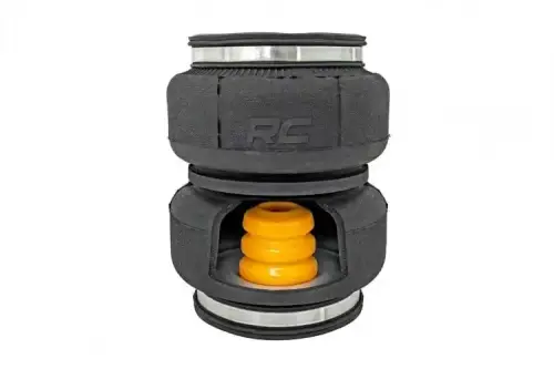 Rough Country - 10024C | Air Spring Kit w/compressor | 0-6 Inch Lifts | Toyota Tundra 2WD/4WD (07-21)