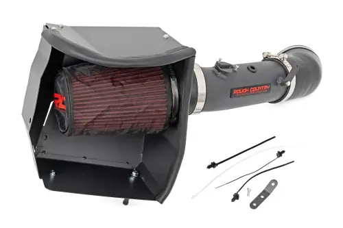 Rough Country - 10476PF | Rough Country Cold Air Intake | 6.7L | w/Pre-filter | Ford F250/F350/F450 (11-16)