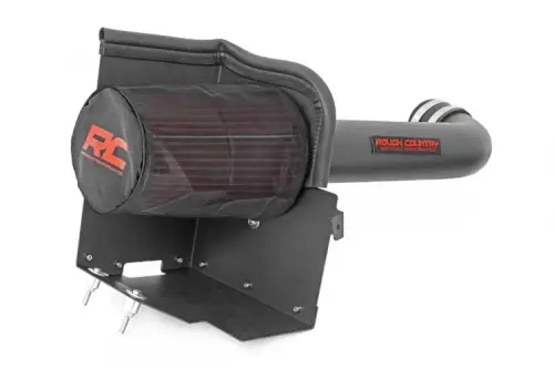Rough Country - 10554PF | Rough Country Jeep Cold Air Intake w/Pre-Filter Bag [07-11 Wrangler JK | 3.8L]