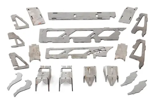 Rough Country - 10565 | JK DANA 30 Front Axle Truss & Gusset Kit