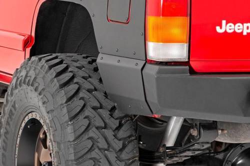 Rough Country - 10572 | Rough Country Quarter Rear Panel Armor (1997-2001 Cherokee XJ 2WD/4WD)