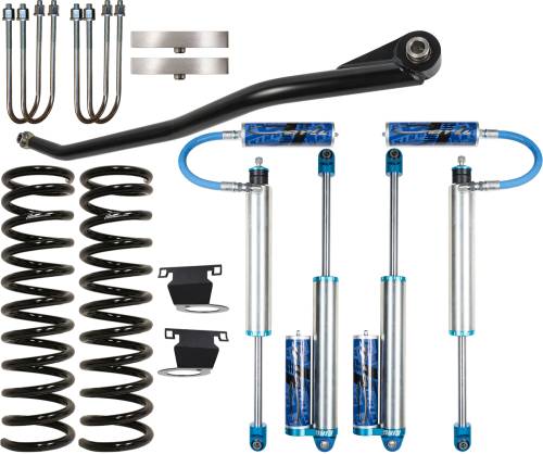 Carli Suspension - CS-DPT25-LVL-19-D-3500 | Carli Suspension Carli Tuned King 2.5" Remote Reservoir Shocks 2.5" Lift Pintop System For Dodge Ram 3500 4WD | 2019-2022 | Diesel