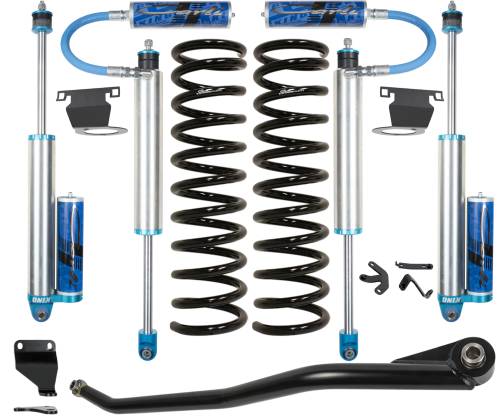 Carli Suspension - CS-DPT25-LVL-1419-D | Carli Suspension Carli Tuned King 2.5" Remote Reservoir Shocks 2.5" Lift Pintop System For Dodge Ram 2500 4WD | 2014-2022 | Diesel