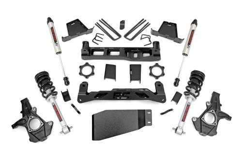 Rough Country - 23637 | 6in GM Suspension Lift Kit w/ N3 Loaded Struts and V2 Shocks