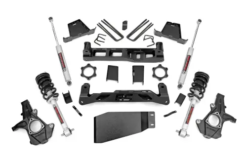 Rough Country - 23633 | 6in GM Suspension Lift Kit w/ N3 Loaded Struts & Shocks