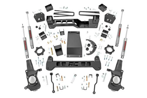 Rough Country - 25930A | 6 Inch GM Suspension Lift Kit (01-06 1500HD 4WD)