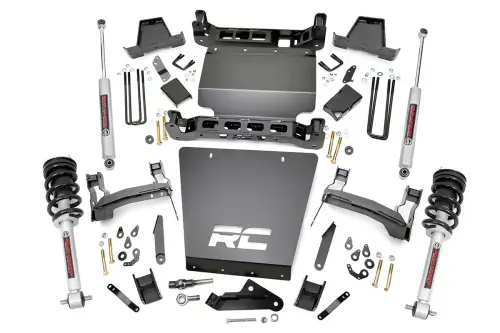 Rough Country - 29833 | 7 Inch GM Suspension Lift Kit w/ Lifted Struts, Premium N3 Shocks