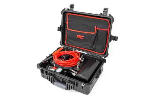 Rough Country - RS208 | Rough Country Portable Twin Air Compressor With Carry Case | Universal