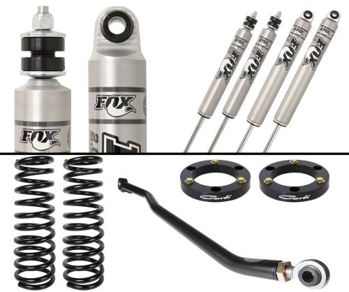 Carli Suspension - CS-DC20-10-D | Carli Suspension Carli Tuned Fox 2.0" IFP Shocks 3.0" Lift Commuter System For Ram 2500/3500 4WD | 2010-2012 | Diesel