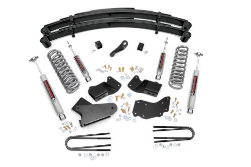 Rough Country - 48030 | 4 Inch Ford Suspension Lift Kit w/ Premium N3 Shocks