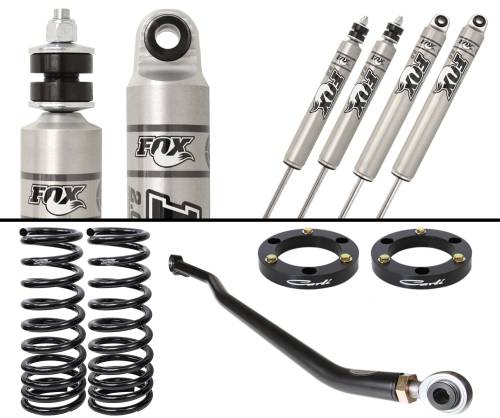 Carli Suspension - CS-DC20-03-D | Carli Suspension Carli Tuned Fox 2.0" IFP Shocks 3.0" Lift Commuter System For Ram 2500/3500 4WD | 2003-2009 | Diesel