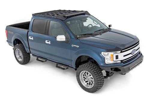 Rough Country - 51020 | Rough Country Roof Rack | NO Lights (2015-2018 F150 2WD/4WD)