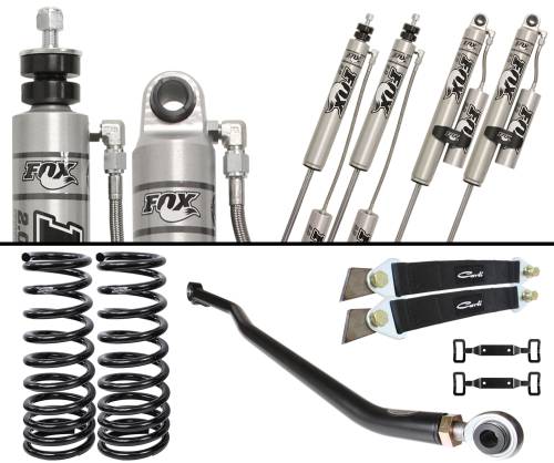 Carli Suspension - CS-DBC20-03-D | Carli Suspension Carli Tuned Fox 2.0" RR Shocks 2.75" Lift Backcountry System For Ram 2500 / 3500 4WD | 2003-2009 | Diesel