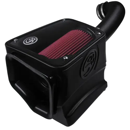 S&B Filters - 75-5069 | S&B Filters Cold Air Intake (2014-2016 Silverado/ Sierra 1500 5.3L, 6.2L | 2015-2016 Tahoe, Suburban, Yukon 5.3L, 6.2L ) Cotton Cleanable Red