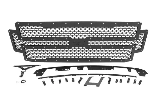 Rough Country - 70213 | Ford Mesh Grille (17-19 Super Duty)