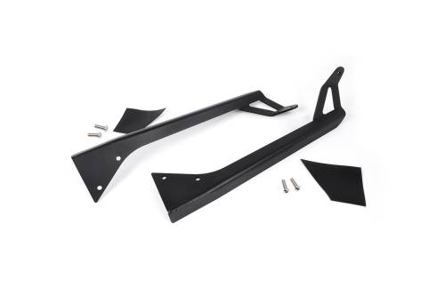 Rough Country - 70508 | Jeep 50-inch Straight LED Light Bar Upper Windshield Mounts (87-95 YJ)