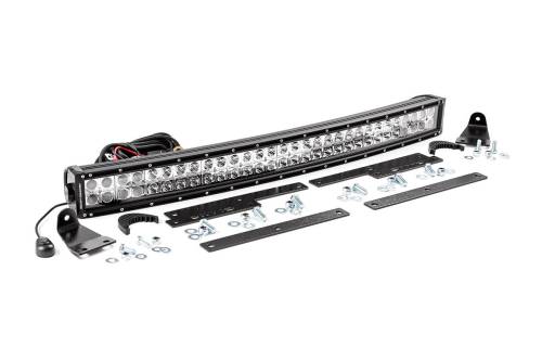 Rough Country - 70624 | Chevrolet 30in Curved Cree LED Grille Kit | Dual Row (14-15 Silverado 1500)