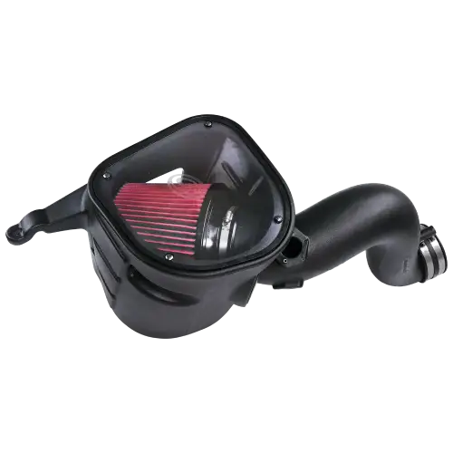 S&B Filters - 75-5093 | S&B Filters Cold Air Intake (2007-2009 Ram 2500, 3500 6.7L Cummins) Cotton Cleanable Red