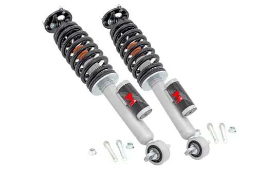 Rough Country - 684053 | Rough Country 7 Inch M1R Reservoir Loaded Strut Pair For Ford Bronco | 2021-2023 | Front