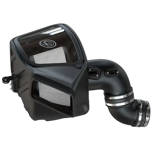 S&B Filters - 75-5132D | S&B  Filters Ram Cold Air Intake (2019-2023 Ram 2500, 3500 6.7L Cummins) Dry  Extendable White