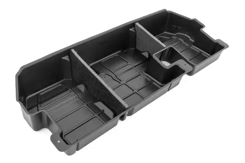 Rough Country - RC09511 | Rough Country Under Seat Storage For Double Cab Toyota Tundra | 2007-2021