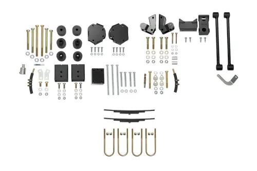 Van Compass - 7219-UP | VanCompass 2 inch Striker Lift Kit Upgrade Stage 3 to 5 or 4.3 to 6.3 (2023 Sprinter 2500 AWD SRW)