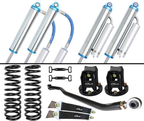 Carli Suspension - CS-DD30-10-D | Carli Suspension Carli Tuned King 3.0" Remote Reservoir Shocks 3.0" Lift Dominator System For Dodge Ram 2500/3500 4WD | 2010-2012 | Diesel