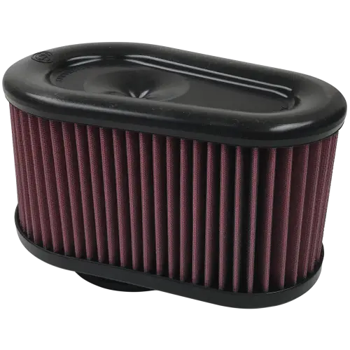 S&B Filters - KF-1064 | S&B Filters Air Filter For Intake Kits 75-5086, 75-5088, 75-5089 Cotton Cleanable Red
