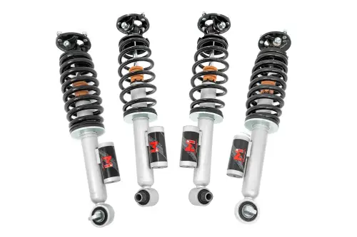 Rough Country - 794043 | Rough Country 2 Inch Lift Kit For Ford Bronco 4WD | 2021-2023 | M1R Reservoir Struts Front & Rear