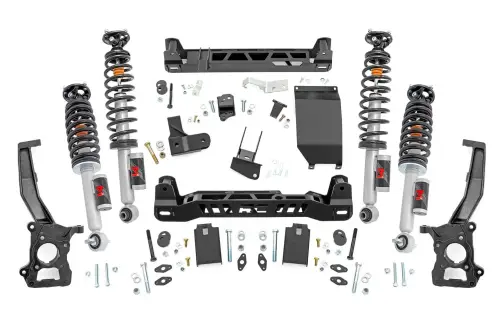 Rough Country - 41540 | Rough Country 5 Inch Lift Kit For Ford Bronco 4WD | 2021-2023 | M1R Reservoir Struts