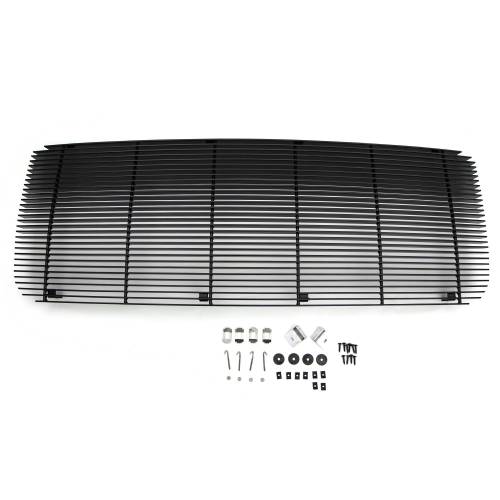 T-Rex Billet - 20211B | T-Rex Billet Series Grille | Horizontal | Aluminum | Black | 1 Pc | Insert