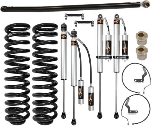 Carli Suspension - CS-FLVL-BC-CS-05 | Carli Suspension 2.5" Lift Backcountry System With Carli Spec 2.0" Remote Reservoir Shocks For Ford F-250/F-350 | 2005-2007