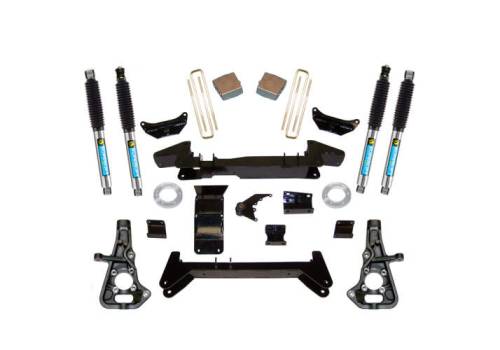 SuperLift - K860B | Superlift 6 inch Suspension Lift Kit with Bilstein Shocks (2001-2010 Silverado, Sierra 2500 HD, 3500 HD 4WD)