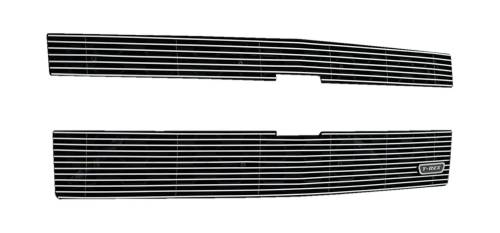 T-Rex Billet - 21120 | T-Rex Billet Series Grille | Horizontal | Aluminum | Polished | 2 Pc | Overlay