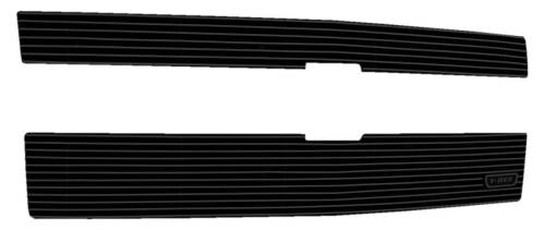 T-Rex Billet - 21120B | T-Rex Billet Series Grille | Horizontal | Aluminum | Black | 2 Pc | Overlay