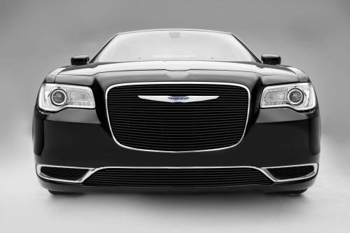 T-Rex Billet - 21436B | T-Rex Billet Series Grille | Horizontal | Aluminum | Black | 1 Pc | Overlay