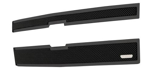 T-Rex Billet - 51117 | T-Rex Upper Class Series Mesh Grille | Small Mesh | Mild Steel | Black | 2 Pc | Overlay