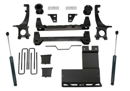 SuperLift - K252 | Superlift 4.5 inch Suspension Lift Kit with Shadow Shocks (2016-2023 Tacoma 2WD/4WD | 6 Lug)