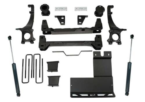 SuperLift - K250 | Superlift 4.5 Inch Suspension Lift Kit with Shadow Shocks (2005-2015 Tacoma 2WD/4WD | 6 Lug)