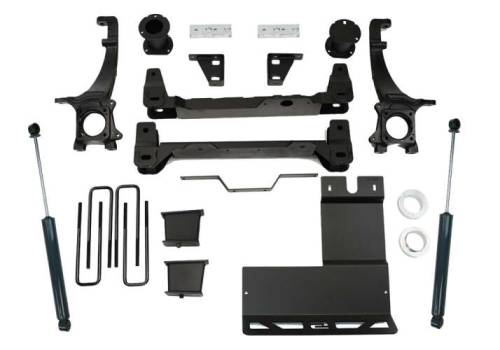 SuperLift - K253 | Superlift 6 inch Suspension Lift Kit with Shadow Shocks (2016-2023 Tacoma 2WD/4WD | 6 Lug)