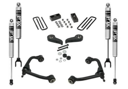 SuperLift - K1013F | Superlift 3 Inch GM Suspension Lift Kit with Fox 2.0 Shocks (2020-2023 Silverado, Sierra 2500 HD, 3500 HD | Without Overloads)