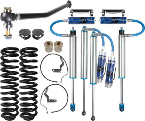 Carli Suspension - CS-FLVL-PT25-17-GAS | Carli Suspension 2.5" / 3.5" Lift Pintop System With Carli Tuned King 2.5" Remote Reservoir Shocks For Ford F-250/F-350 | 2017-2023 | Gas