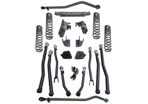 SuperLift - K199NS | Superlift 4 Inch Rock Runner Series Lift w/ No Shocks (2018-2023 Wrangler JL Unlimited)