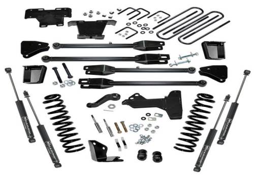 SuperLift - K231 | Superlift 6 inch 4 Link Suspension Lift Kit with Shadow Shocks (2005-2007 F250, F350 Super Duty 4WD)