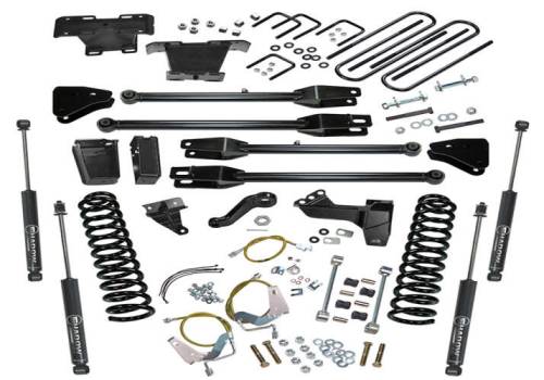 SuperLift - K234 | Superlift 6 Inch 4 Link Suspension Lift Kit with Shadow Shocks (2008-2010 F250, F350 Super Duty 4WD | Diesel)