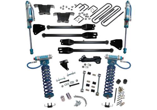 SuperLift - K233KG | Superlift 4 inch 4 Link Suspension Lift Kit with King Coilovers & Shocks (2008-2010 F250, F350 Super Duty 4WD | Diesel)