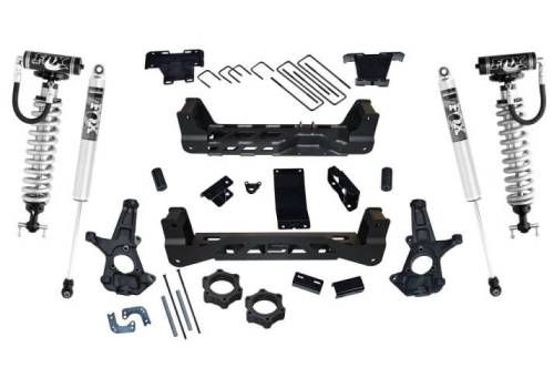 SuperLift - K160FX | Superlift 6.5in Suspension Lift Kit with Fox Coilover & Shocks (2014-2016 Silverado, Sierra 1500 4WD | OE Cast Steel Control Arms)